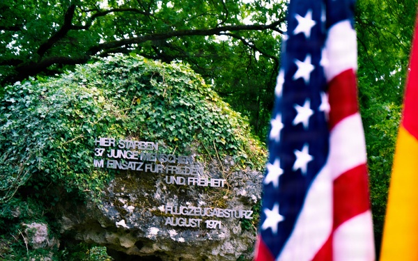Memorial Service Held in Pegnitz for Fallen Soldiers