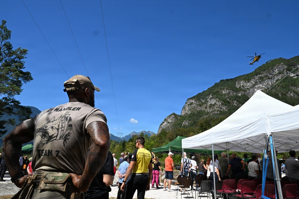 31 SFS K-9 unit participates in Operazione Gambero training