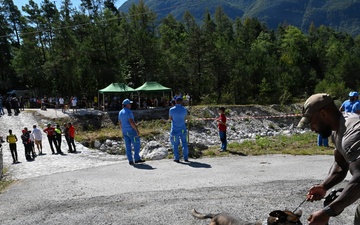 31 SFS K-9 unit participates in Operazione Gambero training