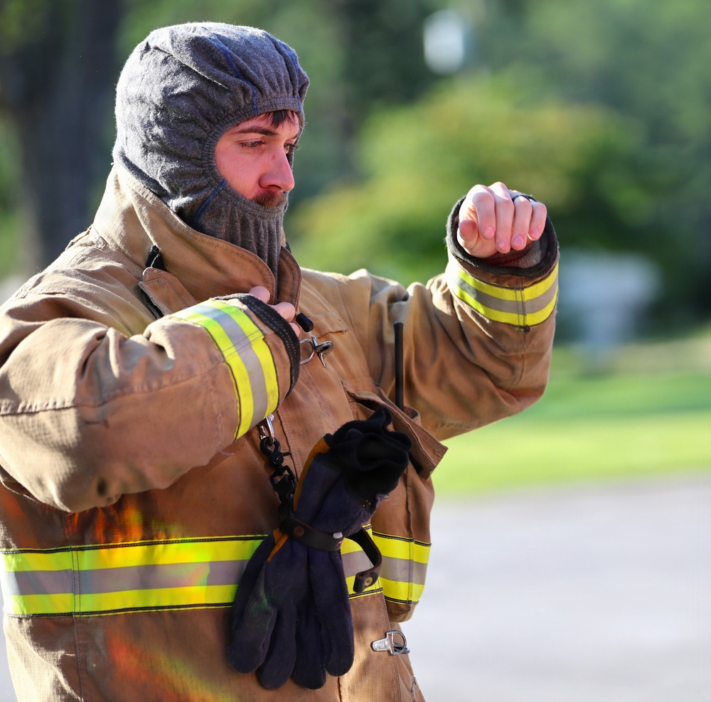 Anniston Army Depot Fire Department strengthens ties through mutual aid training