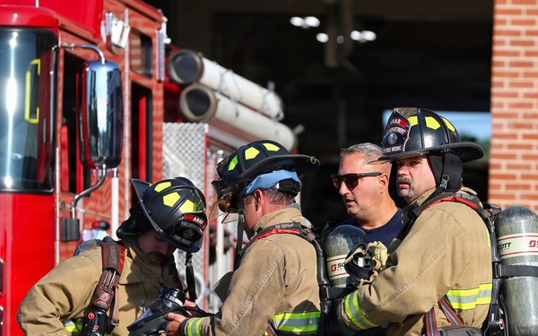 Anniston Army Depot Fire Department strengthens ties through mutual aid training