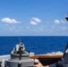 USS Mustin conducts replenishment-at-sea with USNS Alan Shepard