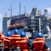 USS Mustin conducts replenishment-at-sea with USNS Alan Shepard