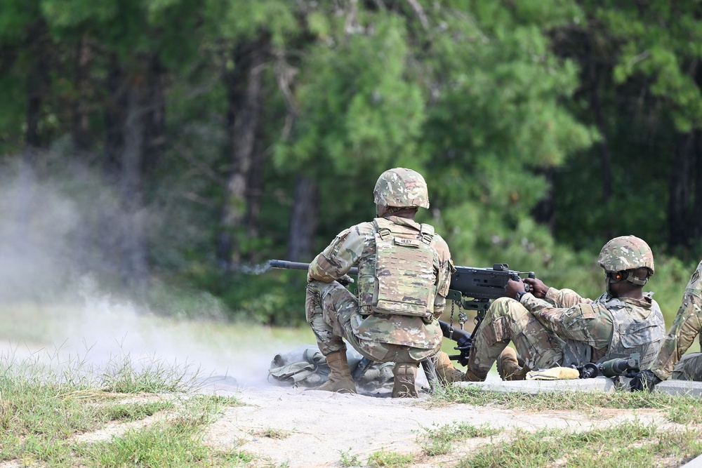 Company D, 249th Engineer Battalion Gunnery Qualification at JB MDL
