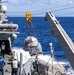 USS Mustin conducts replenishment-at-sea with USNS Alan Shepard