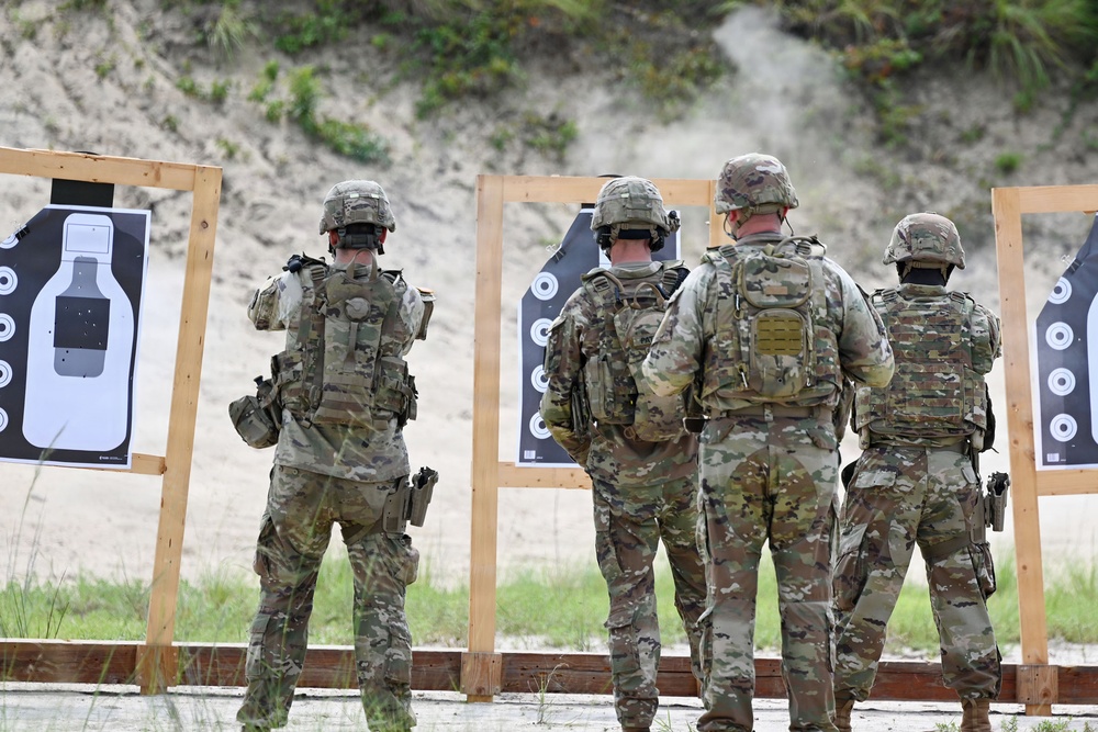 300th Military Police Brigade Combat Pistol Qualification at JB MDL