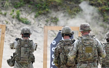 300th Military Police Brigade Combat Pistol Qualification at JB MDL