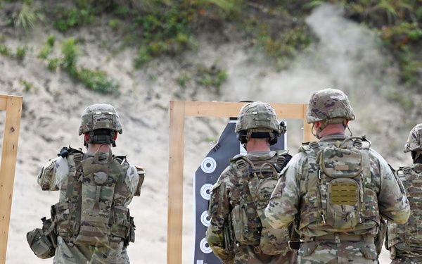 300th Military Police Brigade Combat Pistol Qualification at JB MDL
