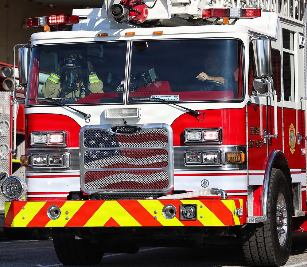 Anniston Army Depot Fire Department strengthens ties through mutual aid training