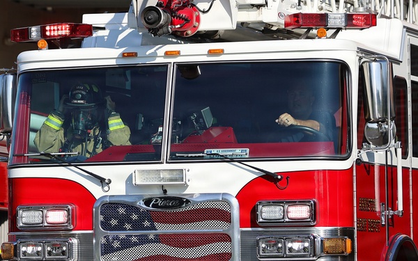 Anniston Army Depot Fire Department strengthens ties through mutual aid training
