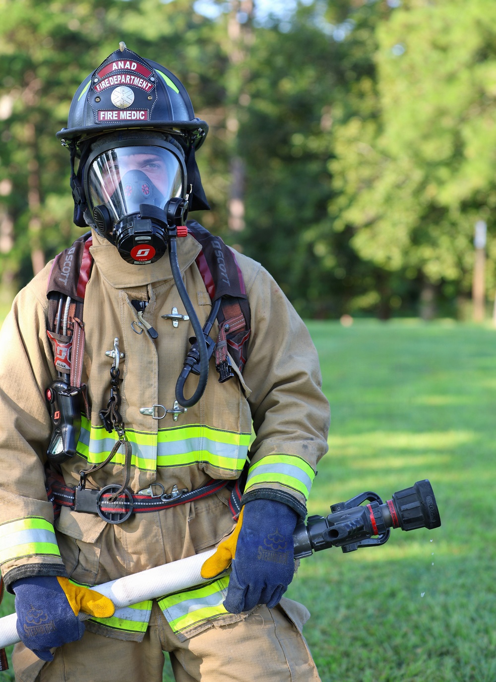 Anniston Army Depot Fire Department strengthens ties through mutual aid training