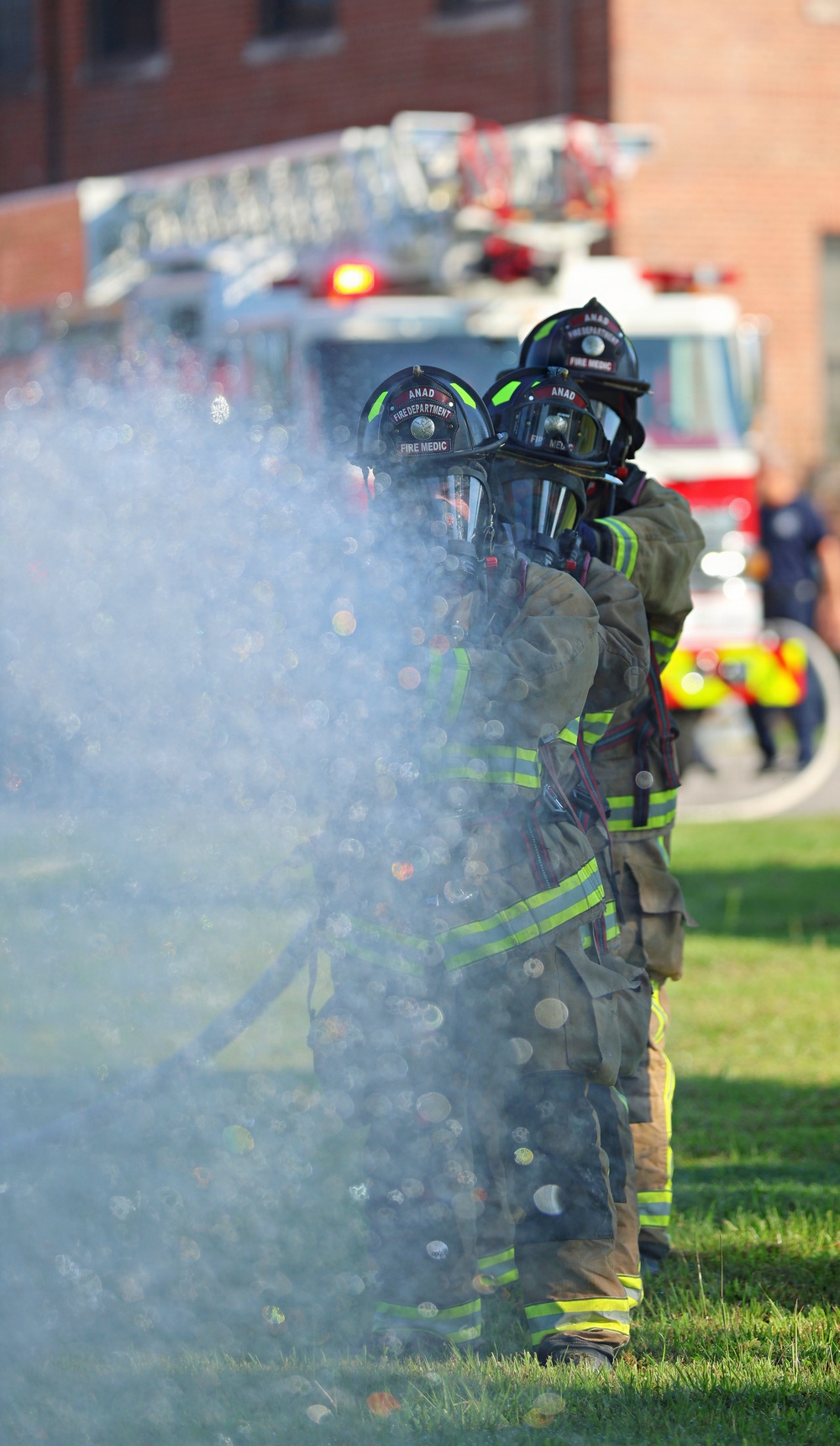 Anniston Army Depot Fire Department strengthens ties through mutual aid training