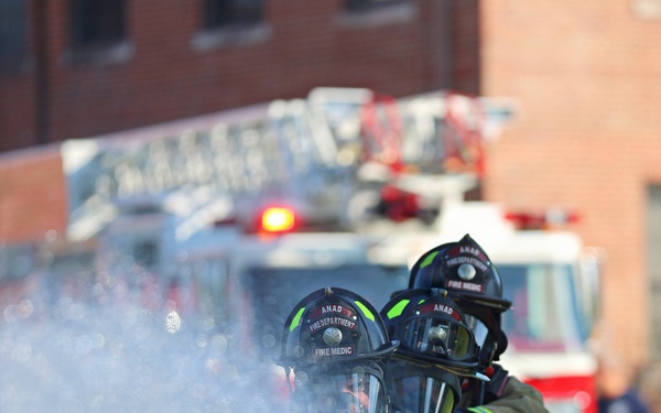 Anniston Army Depot Fire Department strengthens ties through mutual aid training