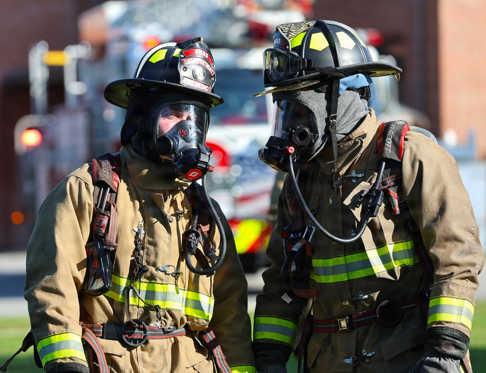 Anniston Army Depot Fire Department strengthens ties through mutual aid training