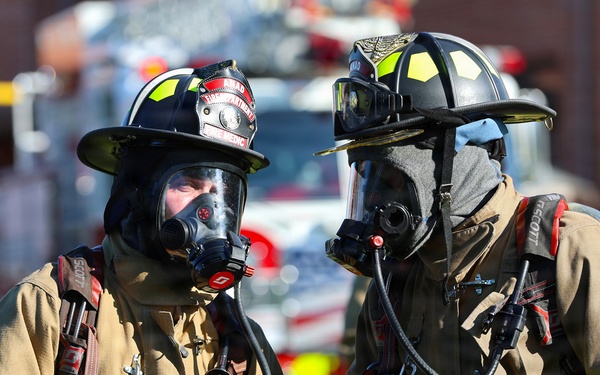 Anniston Army Depot Fire Department strengthens ties through mutual aid training