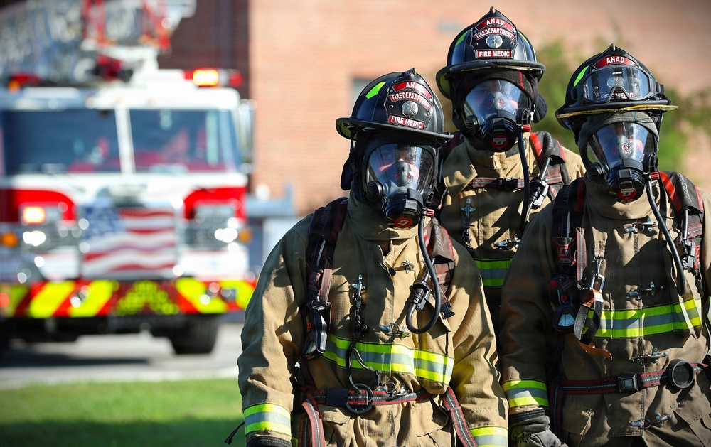 Anniston Army Depot Fire Department strengthens ties through mutual aid training