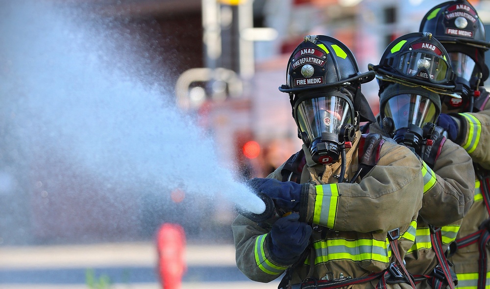 Anniston Army Depot Fire Department strengthens ties through mutual aid training
