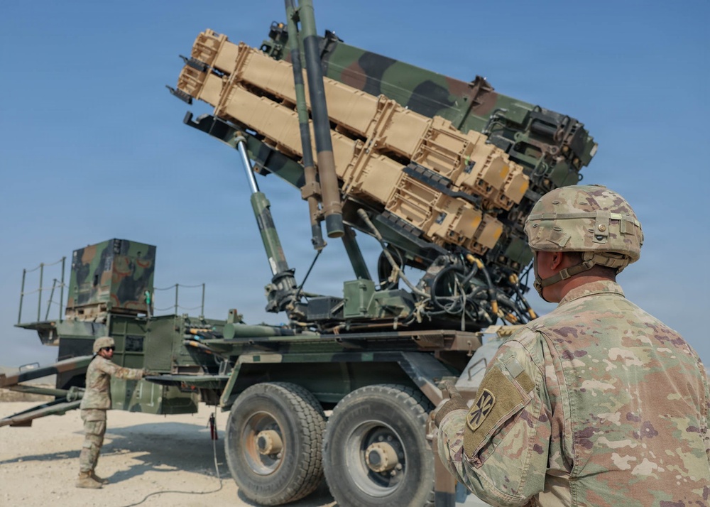 U.S. Army Soldiers Conduct Operations in the Middle East
