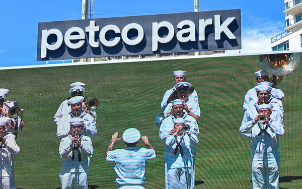 Navy Band Southwest at San Diego Padres Game