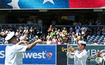 Navy Band Southwest at San Diego Padres Game