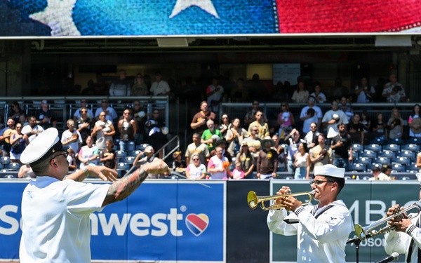 Navy Band Southwest at San Diego Padres Game
