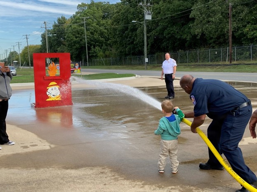 Defense Logistics Agency Installation Management Richmond’s Fire and Emergency Services promoted National Fire Prevention Week Oct. 10 - 12, 2023 on Defense Supply Center, Richmond, Virginia.