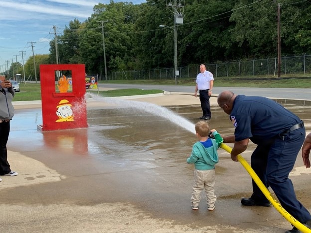 National Fire Prevention Week spreads like wildfire on DSCR