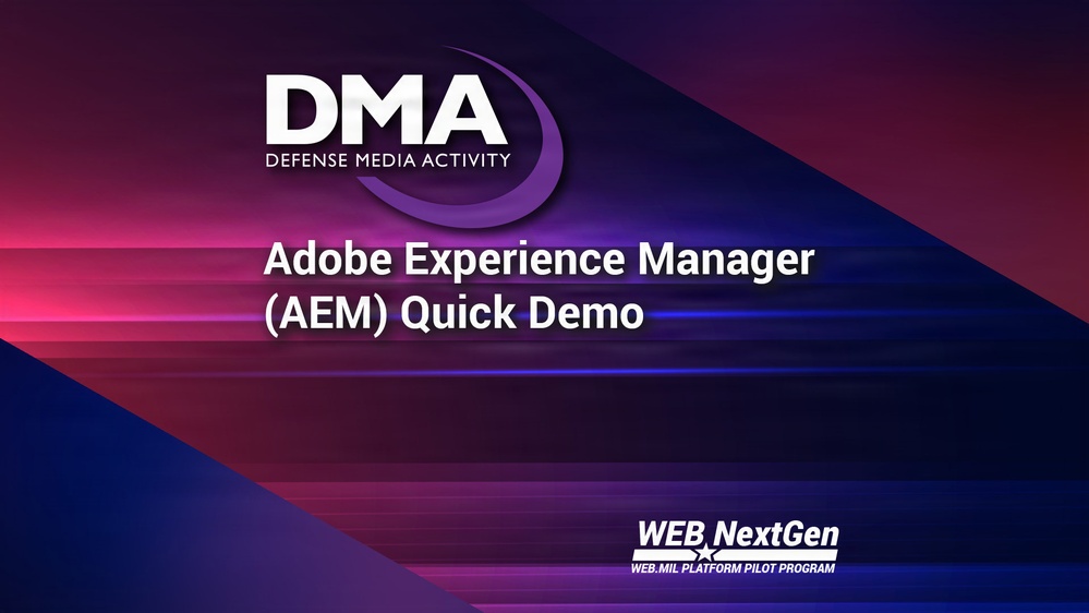 Adobe Experience Manager (AEM) Quick Demo