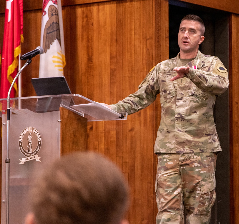 Pleasant Plains Soldier Retires after 26 Year Career