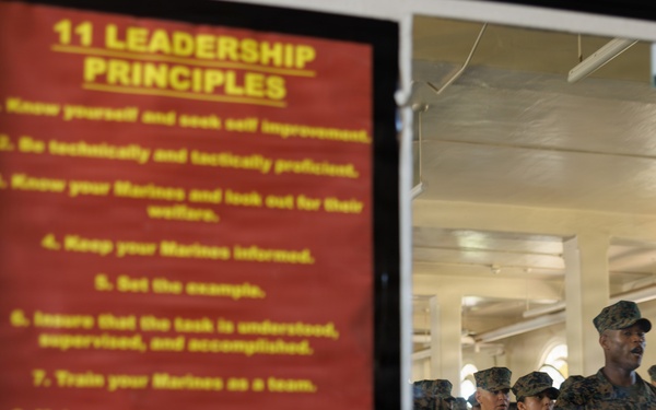 Drill Instructor School Squad Bay Procedures