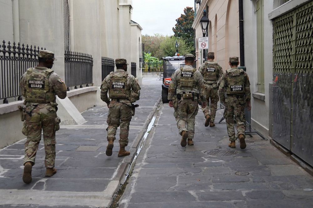Louisiana National Guard concludes New Orleans security mission
