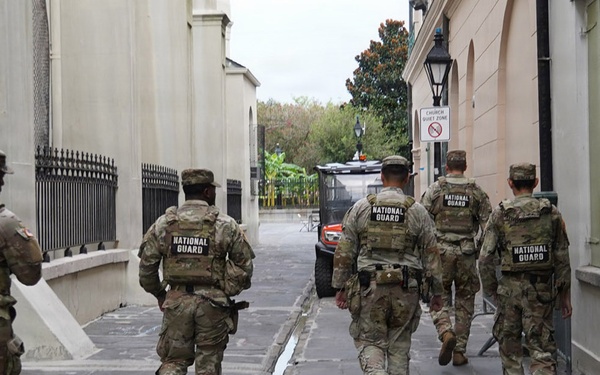 Louisiana National Guard concludes New Orleans security mission