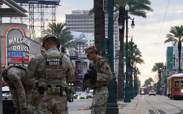 Louisiana National Guard concludes New Orleans security mission