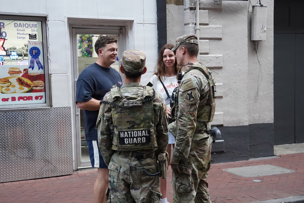Louisiana National Guard concludes New Orleans security mission