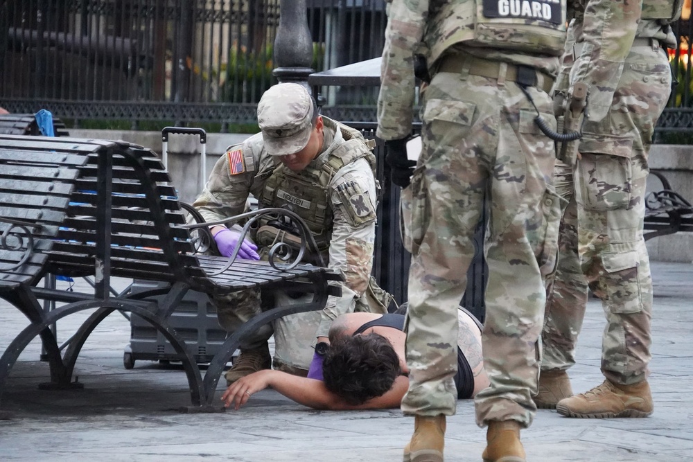Louisiana National Guard concludes New Orleans security mission