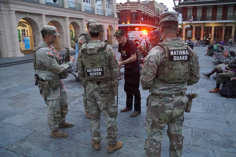 Louisiana National Guard concludes New Orleans security mission