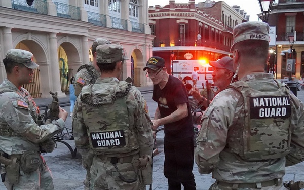 Louisiana National Guard concludes New Orleans security mission