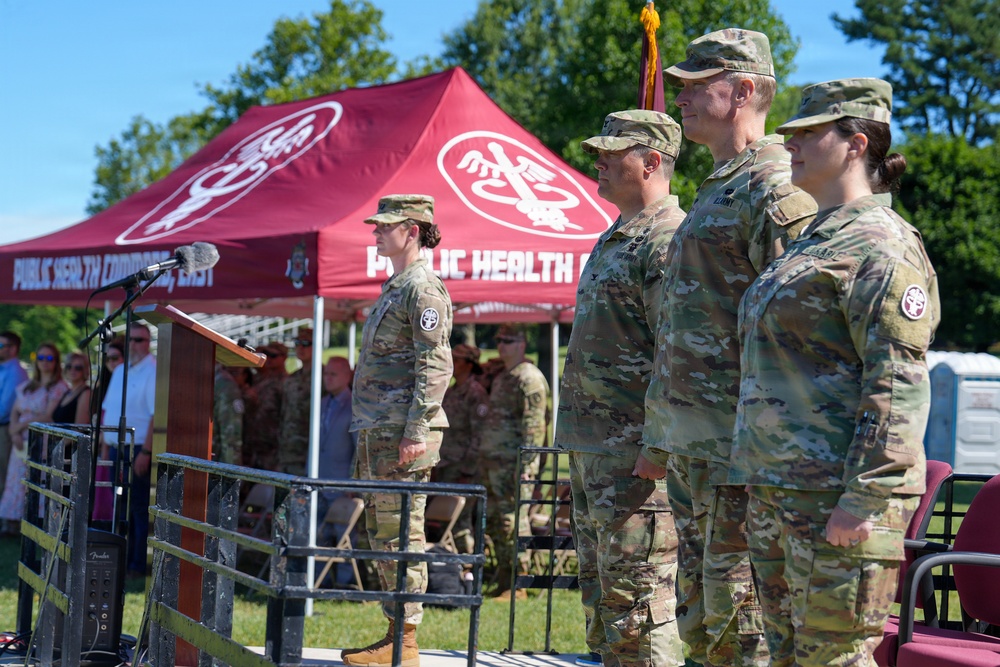 Public Health Command East Change of Command