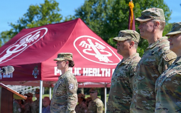 Public Health Command East Change of Command
