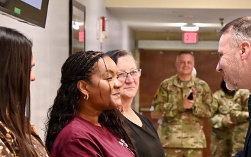 The art and science of leadership: AMEDD Civilian Corps chief shares lessons with Team BJACH