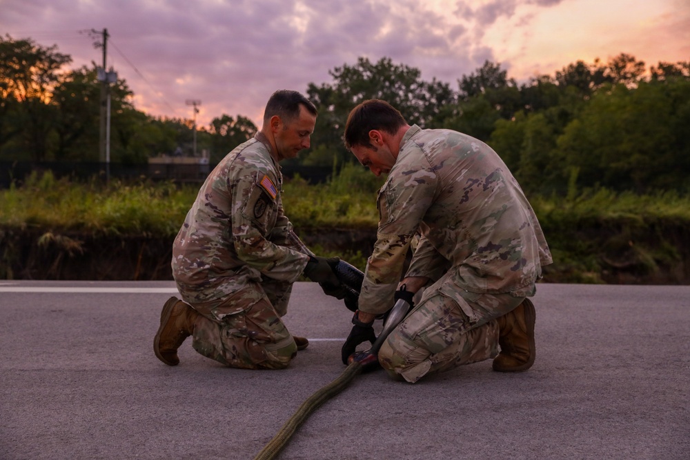 Indiana National Guard answer governor's call to assist in storm relief efforts