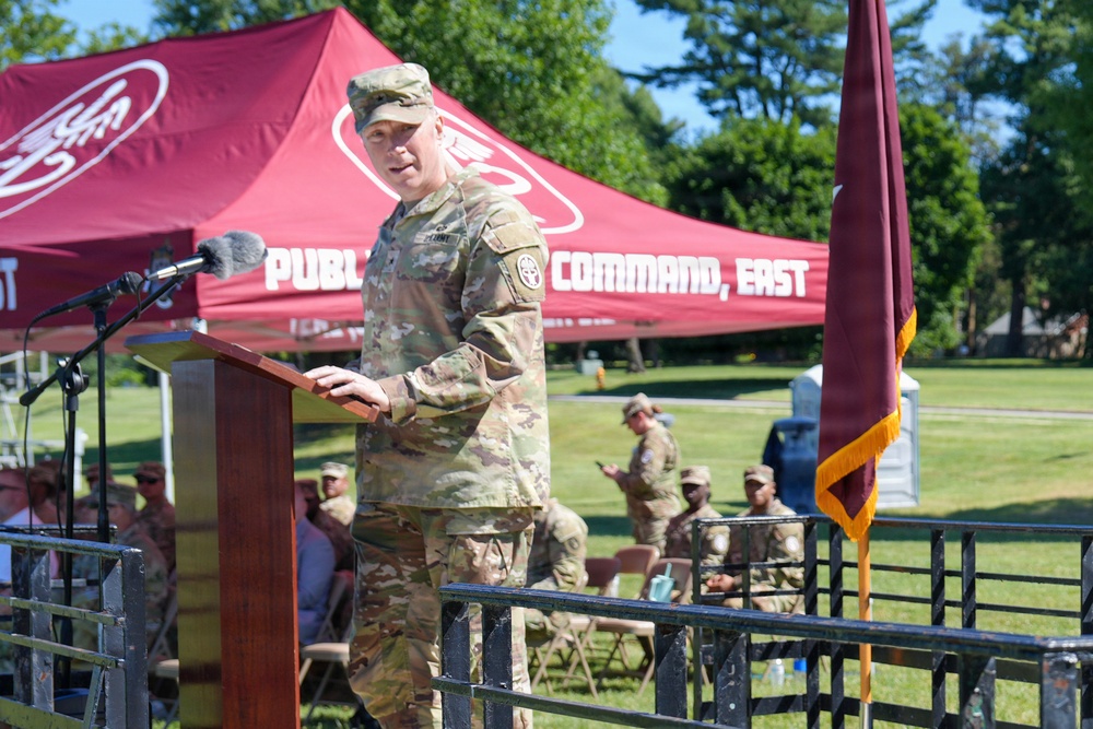 Public Health Command East Change of Command