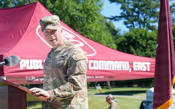 Public Health Command East Change of Command