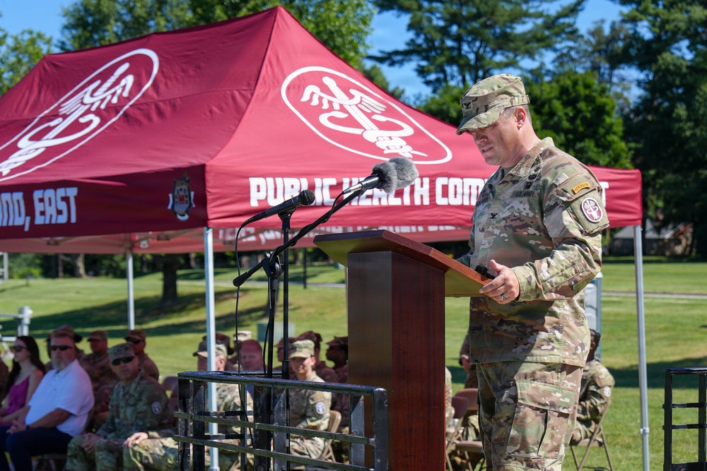 Public Health Command East Change of Command