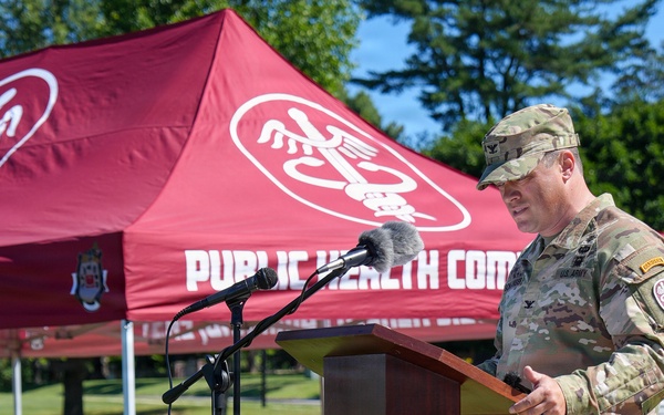 Public Health Command East Change of Command