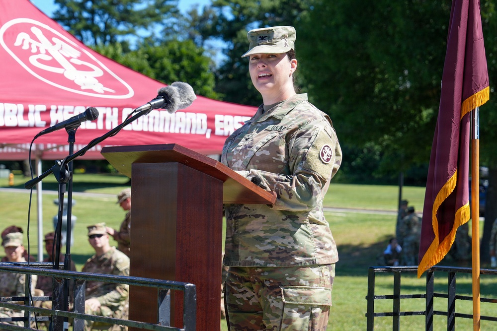 Public Health Command East Change of Command