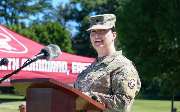Public Health Command East Change of Command