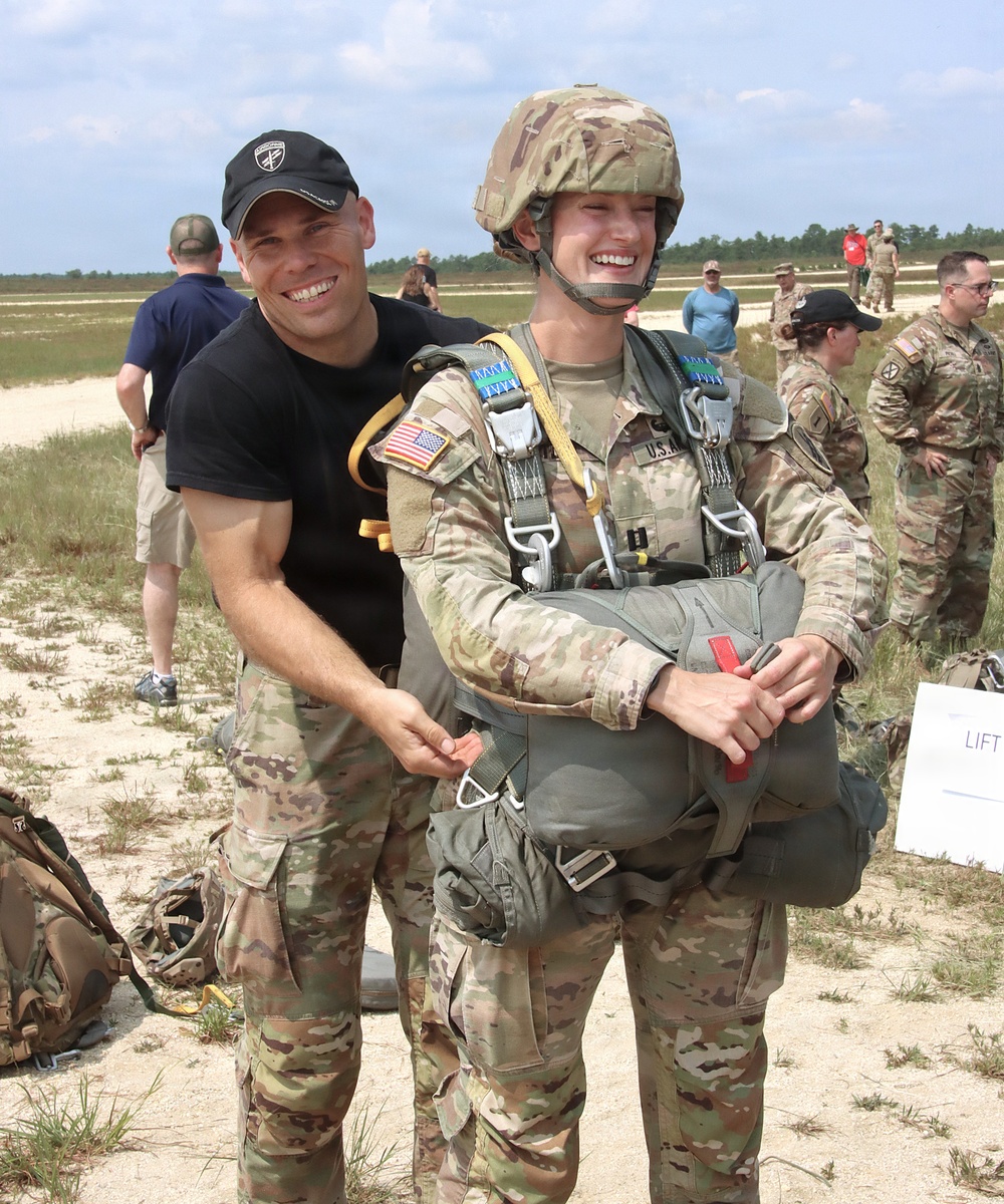 404th Civil Affairs Battalion Jumpmaster Personnel Inspection at JB MDL
