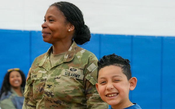 Pershing Hill Elementary School Farewell to Col. Gore