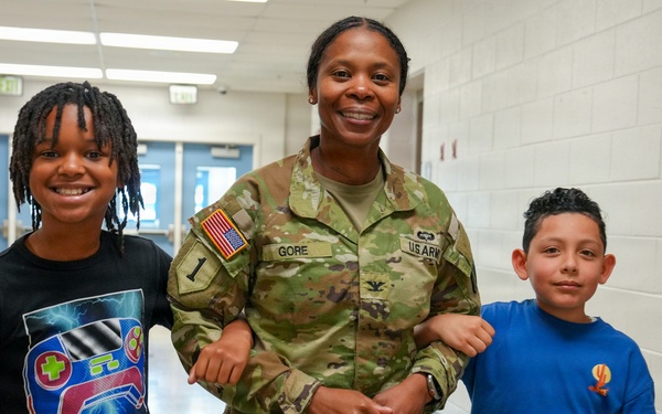 Pershing Hill Elementary School Farewell to Col. Gore